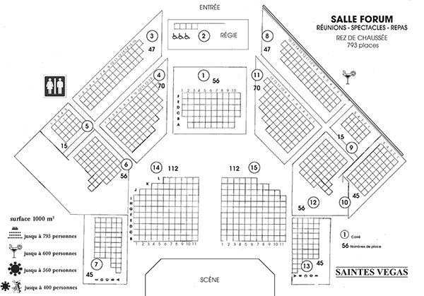 Location de salle de réunion et de spectacle en Charente Maritime